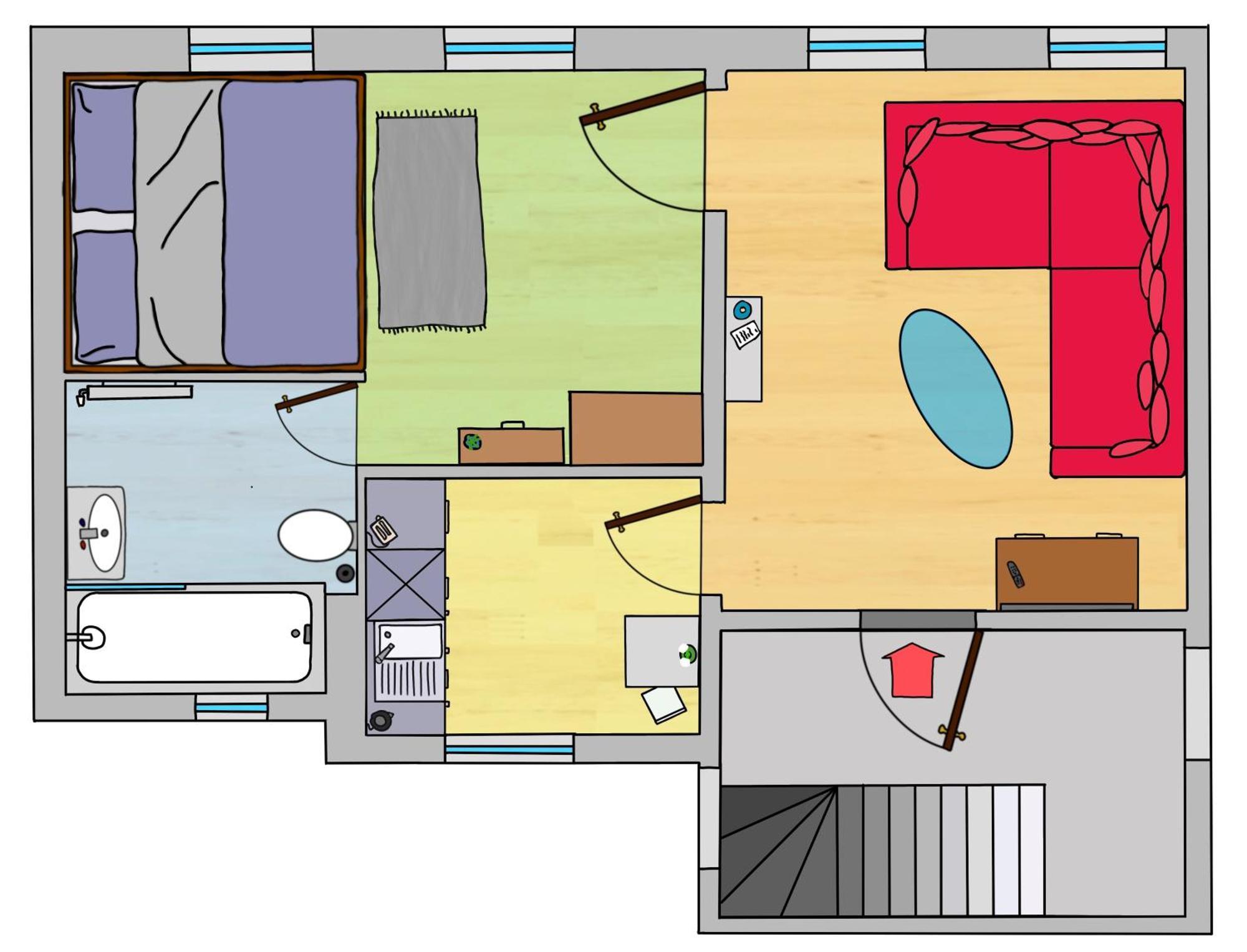 Schwerin Apartment Am Pfaffenteich Kültér fotó